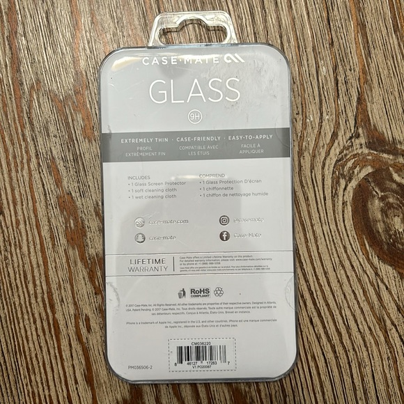NEW Case-mate Glass Tempered Screen Protector - Picture 2 of 4